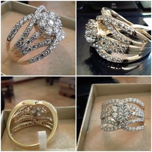 Belle luce yellow gold over silver dia. Sim.